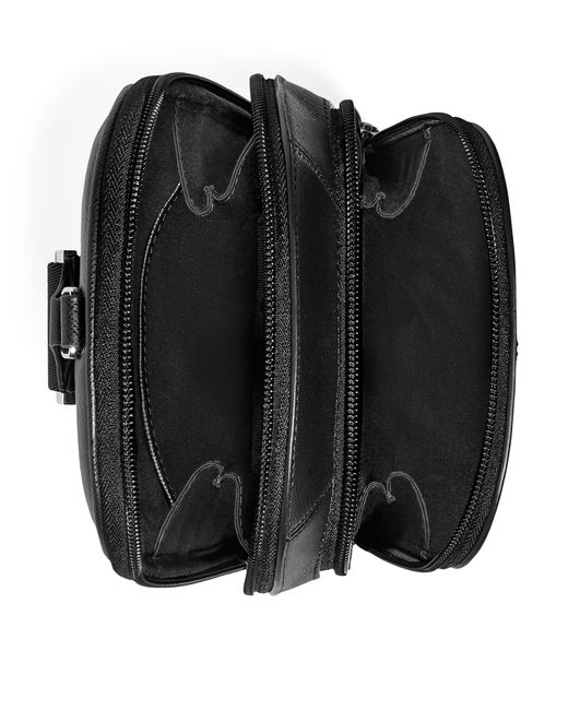 Montblanc Black Leather Sartorial Sling Bag