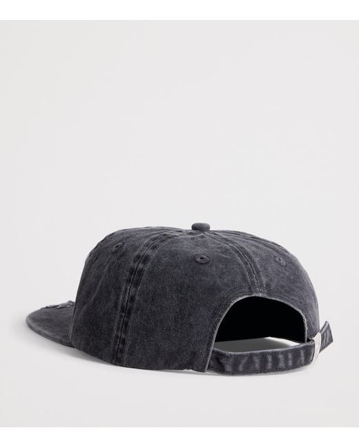 Picante Black Peaks Crew Cap for men
