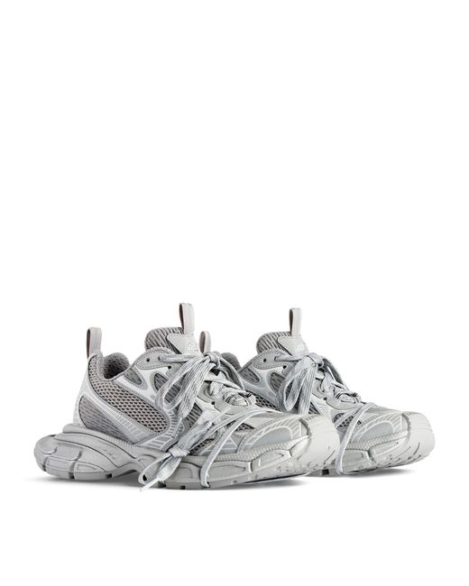 Balenciaga Gray 3xl Lace-up Sneakers