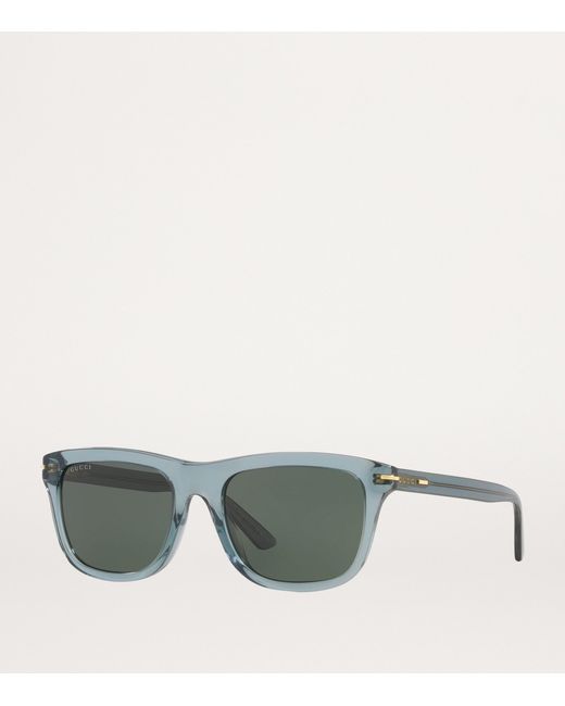 Gucci Green Gg1444S 004 Square Sunglasses for men