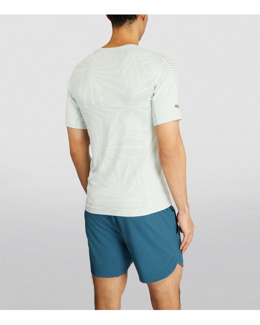 EA7 White Slim-fit T-shirt for men
