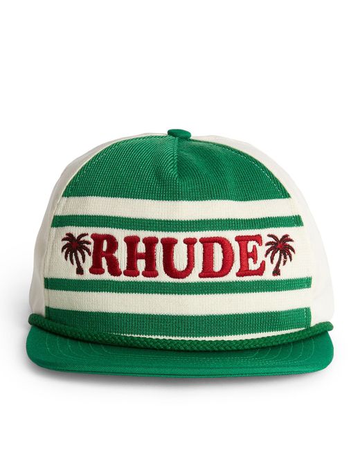 Rhude Green Beach Club Baseball Cap for men