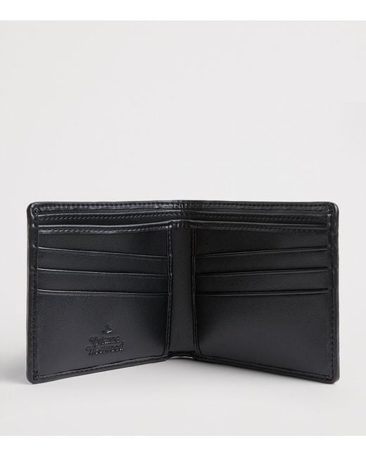 Vivienne Westwood Blue Orb Billfold Wallet for men