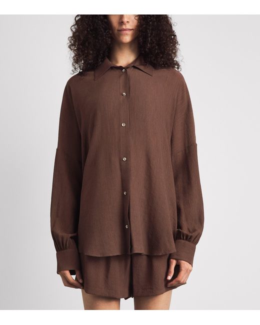 Away That Day Brown Maldives Shirt