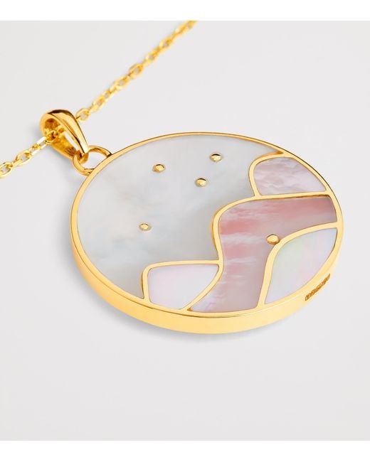 L'Atelier Nawbar Metallic And Diamond Sacred Valley Necklace