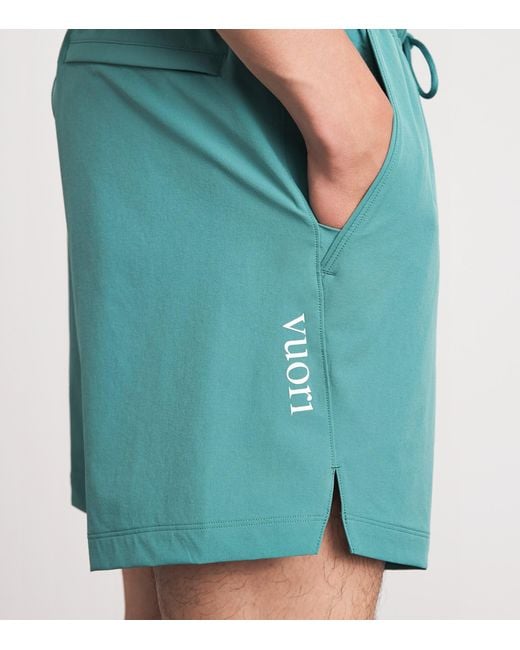 vuori Blue 7' Unlined Crosscourt Shorts for men