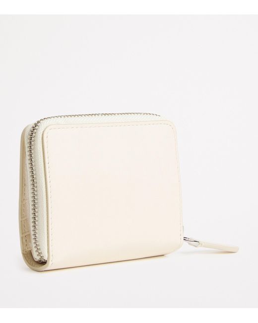 Polo Ralph Lauren Natural Leather Polo Bear Compact Wallet