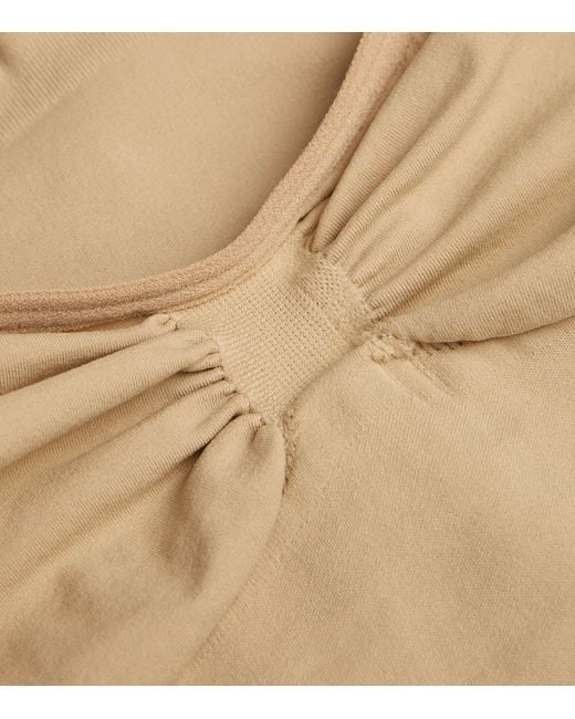 Skims Natural Seamless Sculpt Mid-Thigh Bodysuit
