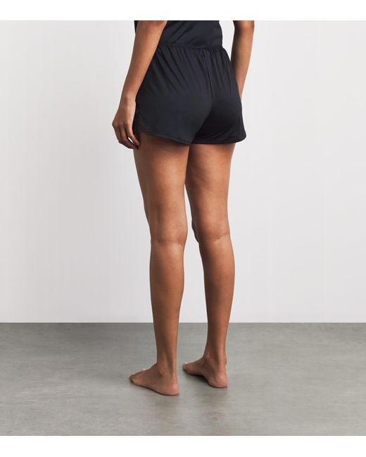 Falke Blue Delicate Touch Pyjama Shorts