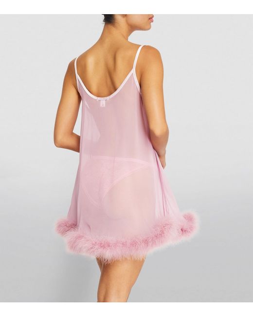 Gilda & Pearl Pink Diana Babydoll Dress