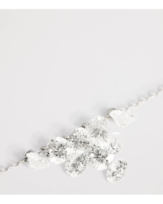 PERSÉE White And Diamond Céleste Necklace