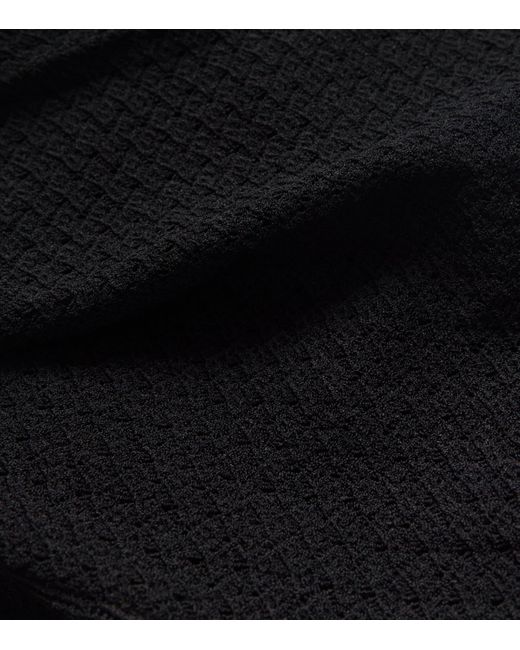 Isabel Marant Black Knitted Florie Maxi Dress