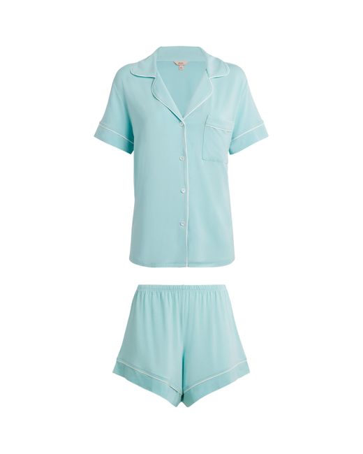 Eberjey Blue Gisele Short Pyjama Set
