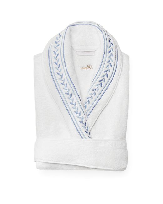 Pratesi White Cotton Impero Bathrobe
