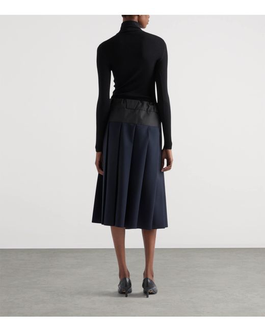 Prada Black Wool High-Neck Sweater