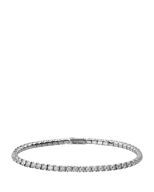 Cartier White And Diamond Essentials Lines Bracelet