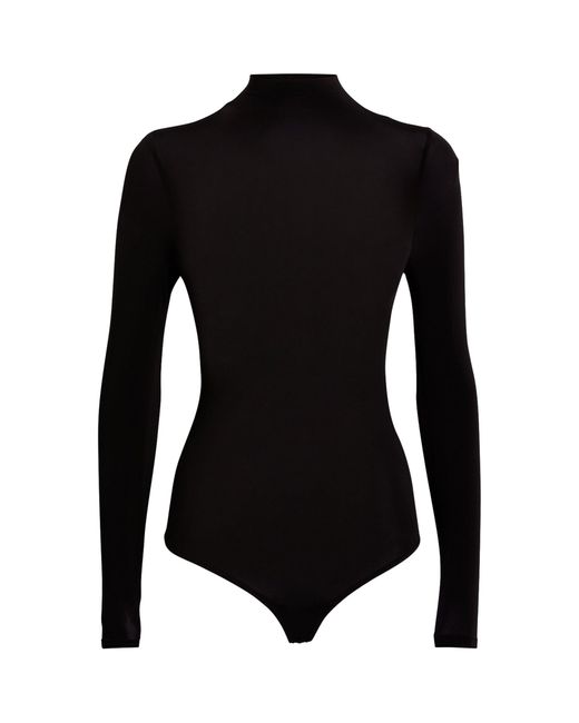 Wolford Black Buenos Aires String Bodysuit