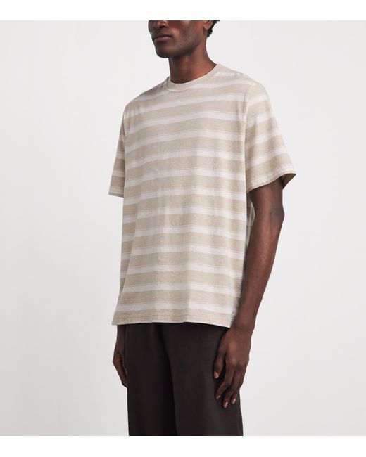 Oliver Spencer White Cotton Box T-Shirt for men