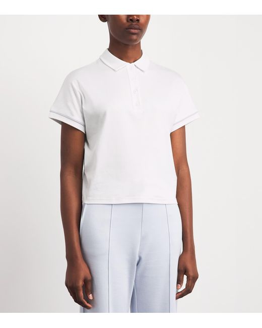 Eleventy White Blusa Polo Shirt