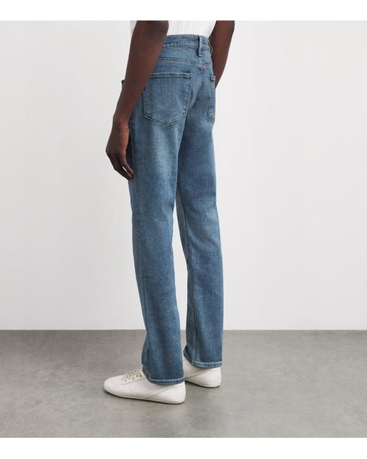 PAIGE Blue Vintage Federal Slim-Straight Jeans for men