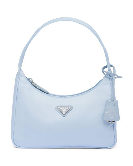 Prada Blue Re-nylon Re-edition 2000 Shoulder Bag