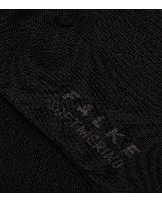 Falke Black Softmerino Socks