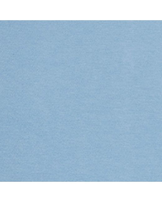 Moose Knuckles Blue Cotton Logo Duluth T-Shirt for men