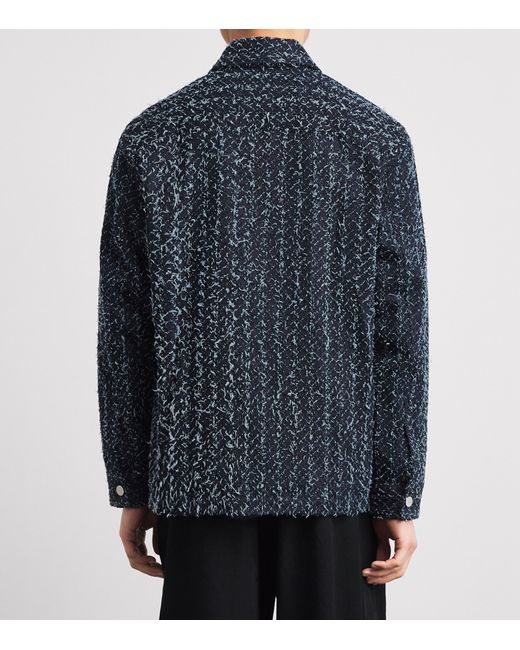 Samsøe & Samsøe Blue Sacastor X Denim Overshirt for men