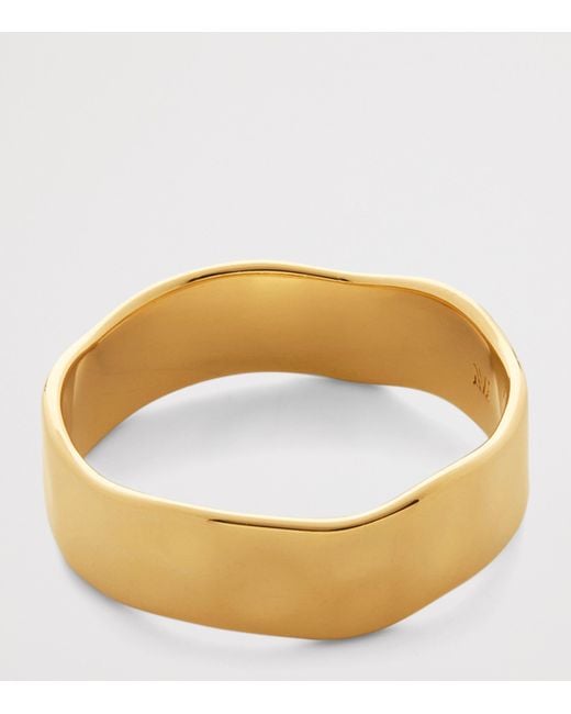 Monica Vinader Metallic Vermeil Siren Me Ring