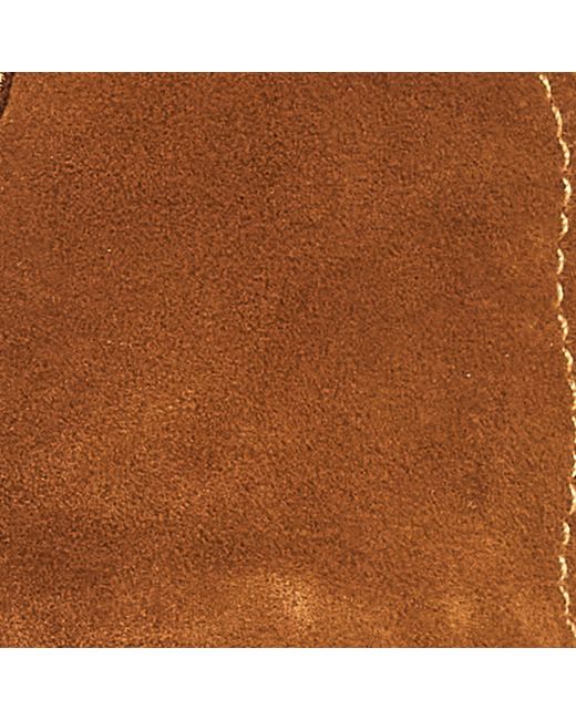 Claudie Pierlot Brown Suede Logo Baseball Cap