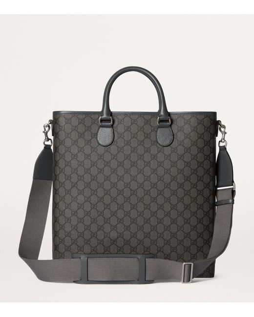 Gucci Black Medium Ophidia Gg Tote Bag for men