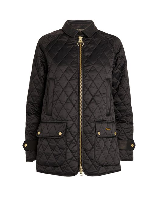Barbour Synthetic Quilted Kelham Jacket in Black | Lyst Canada