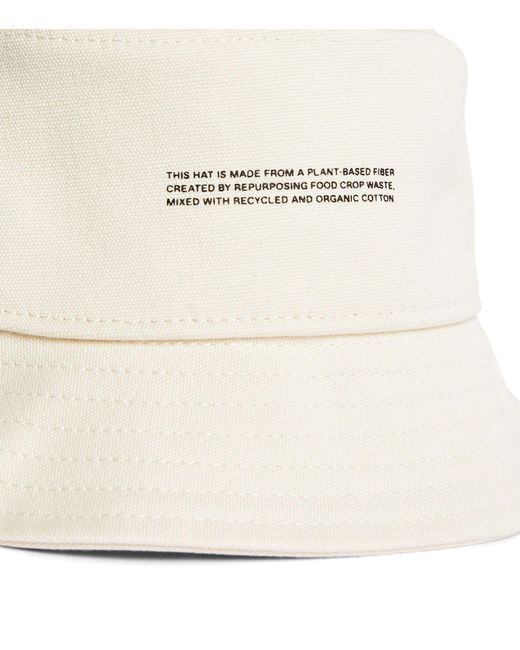 PANGAIA Natural Cotton-hemp Bucket Hat