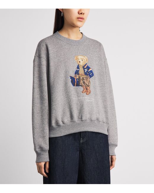 Polo Ralph Lauren Gray Polo Bear Sweatshirt