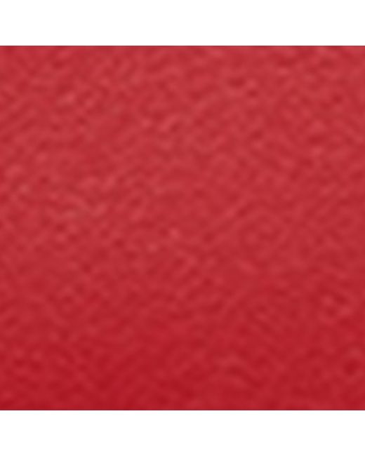 McQueen Red Leather Manta Shoulder Bag