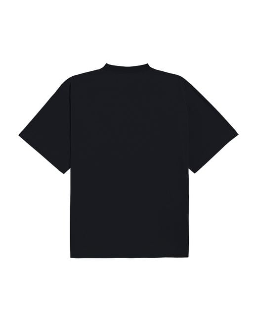 Balenciaga Black Cotton Vintage Surfer T-Shirt for men