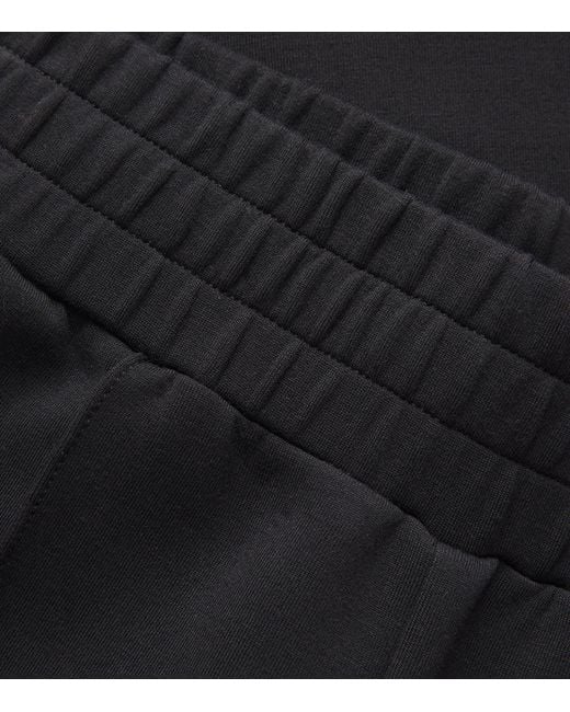 Varley Black Freesoft Wide-Leg Sweatpants
