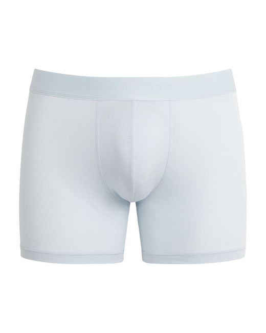 Zimmerli of Switzerland Blue 700 Pureness Boxer Briefs for men