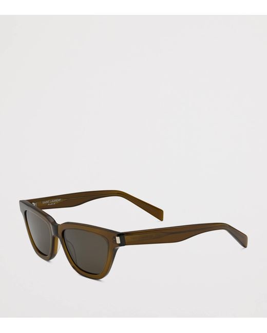 Saint Laurent Brown Acetate Sl 462 Sulpice Sunglasses