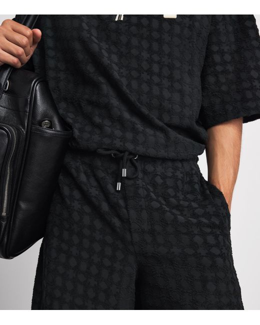 Amiri Black Ma Quad Shorts for men