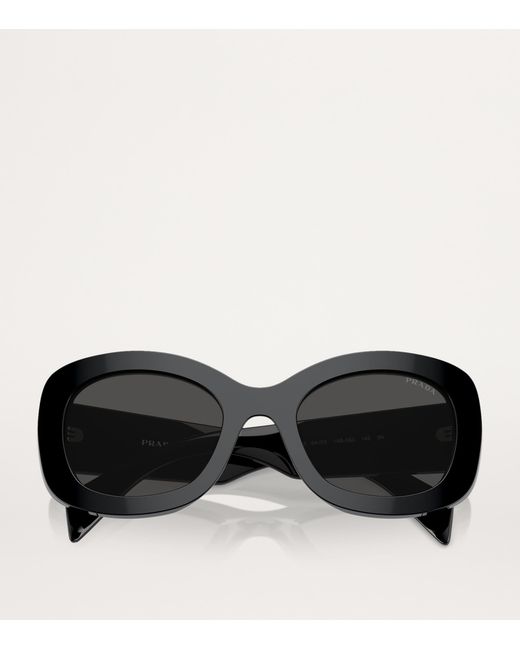 Prada Black Titanium Pra13S Sunglasses