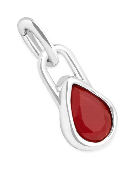 Astrid & Miyu Red Plated July Birthstone Charm