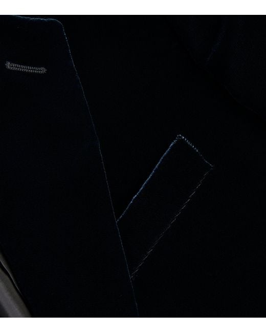 Giorgio Armani Black Tailored Blazer for men