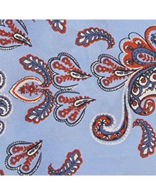 Weekend by Maxmara Silk Paisley Stole Scarf in Blue Lyst UK