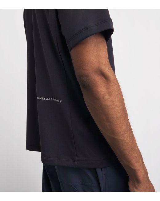 Manors Blue Course Polo Shirt for men