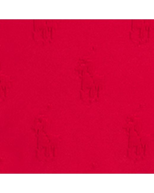 Polo Ralph Lauren Red Jacquard Bikini Briefs