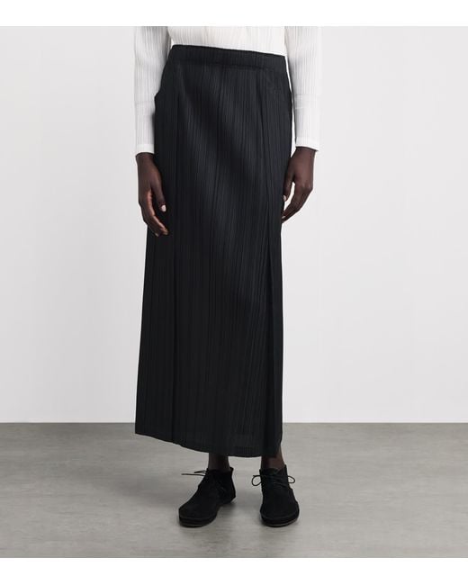 Pleats Please Issey Miyake Black Thicker Bottoms 1 Skirt