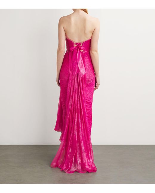 Maria Lucia Hohan Silk Jolie Gown in Pink Lyst UK