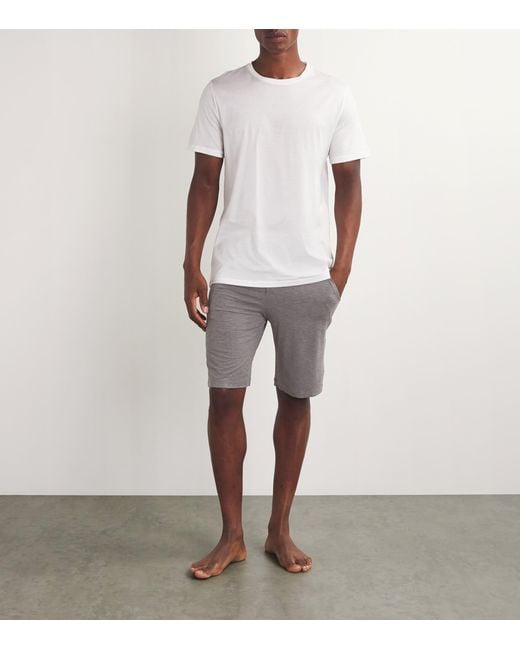 Hanro Gray Casuals Shorts for men