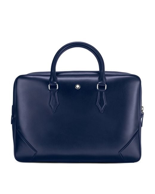 Montblanc Blue Leather Meisterstück Document Case